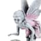 Solar Lighted Fairy with Gazing Ball Outdoor Garden Statue - 11"